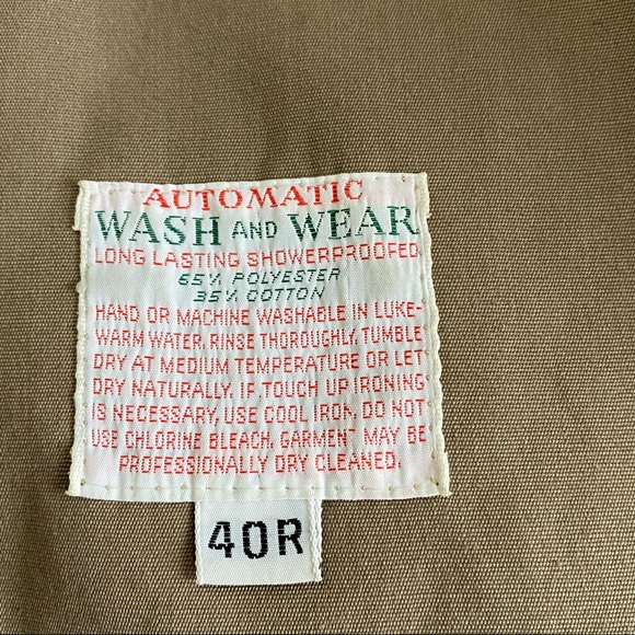 Nino Cerruti Vintage Rue Royale Taupe Trench Coat - Picture 8 of 10